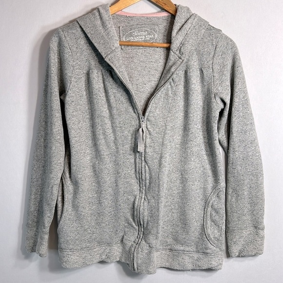 Soma Jackets & Blazers - SOMA Lounge 100% Cotton Hooded Zip Up Jacket size S